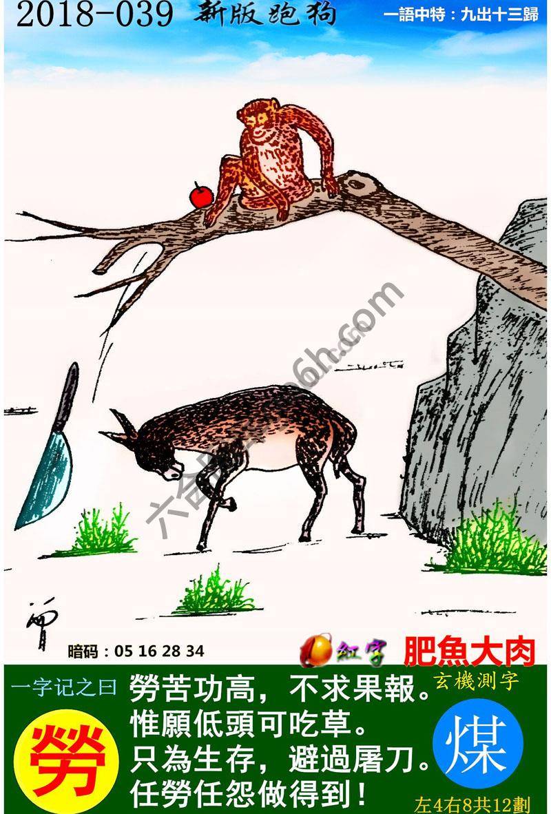 跑狗图（新版）