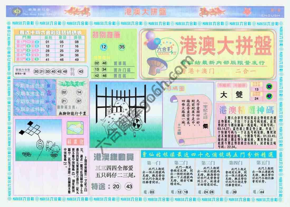 港澳大拼盘