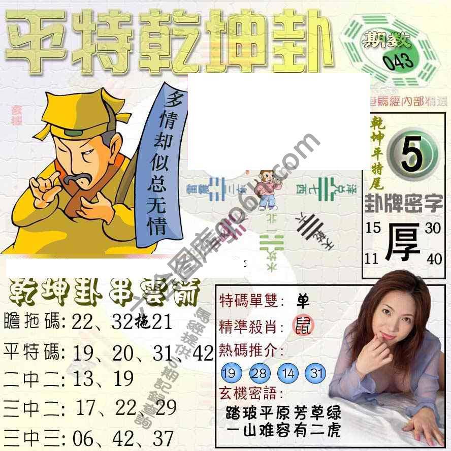 平特乾坤卦