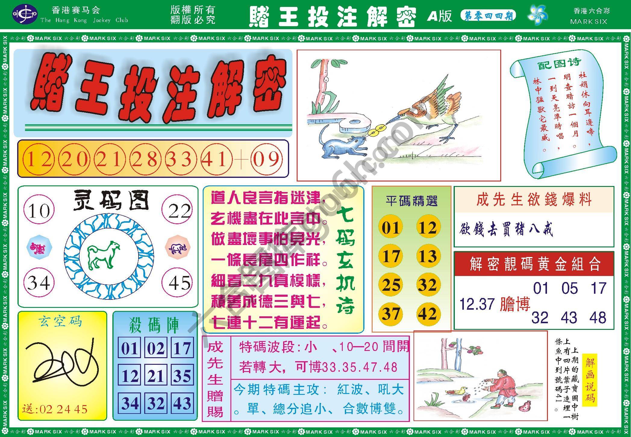 赌王投注解密