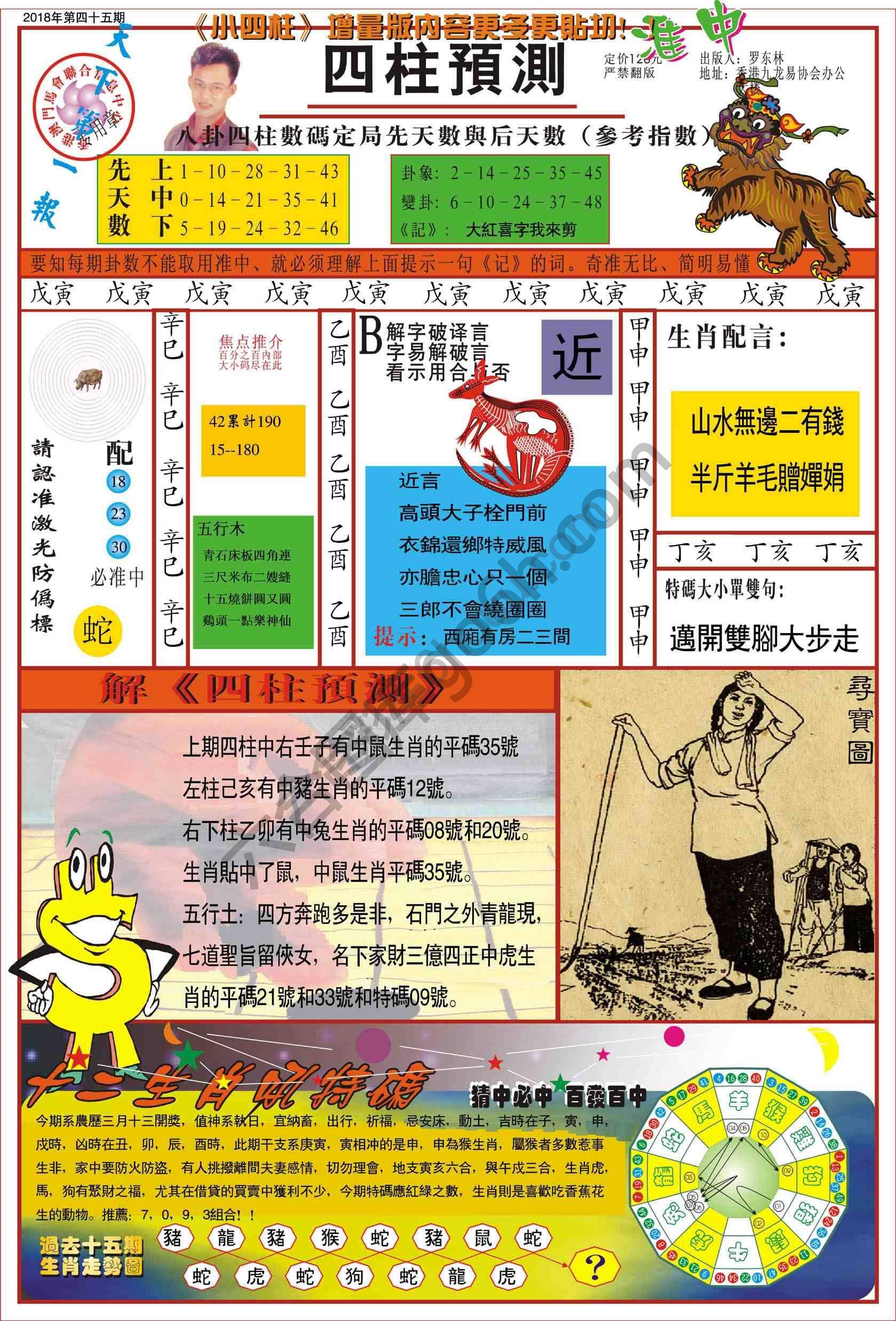 四柱预测