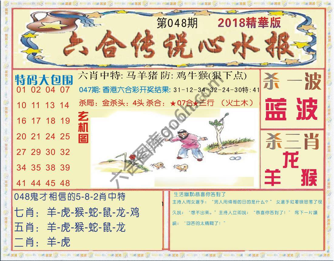 六合传说心水报