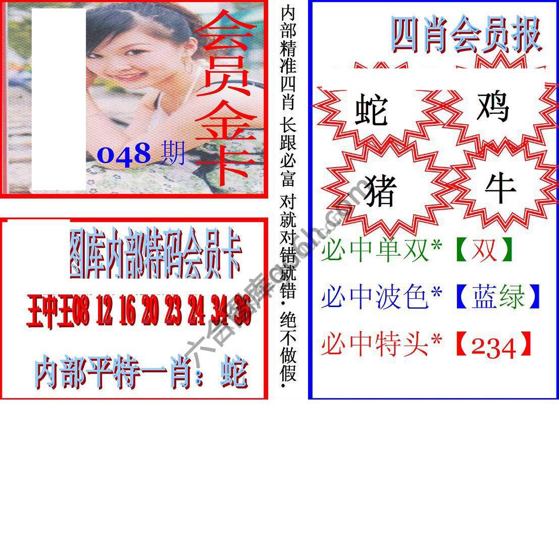马经四肖会员报