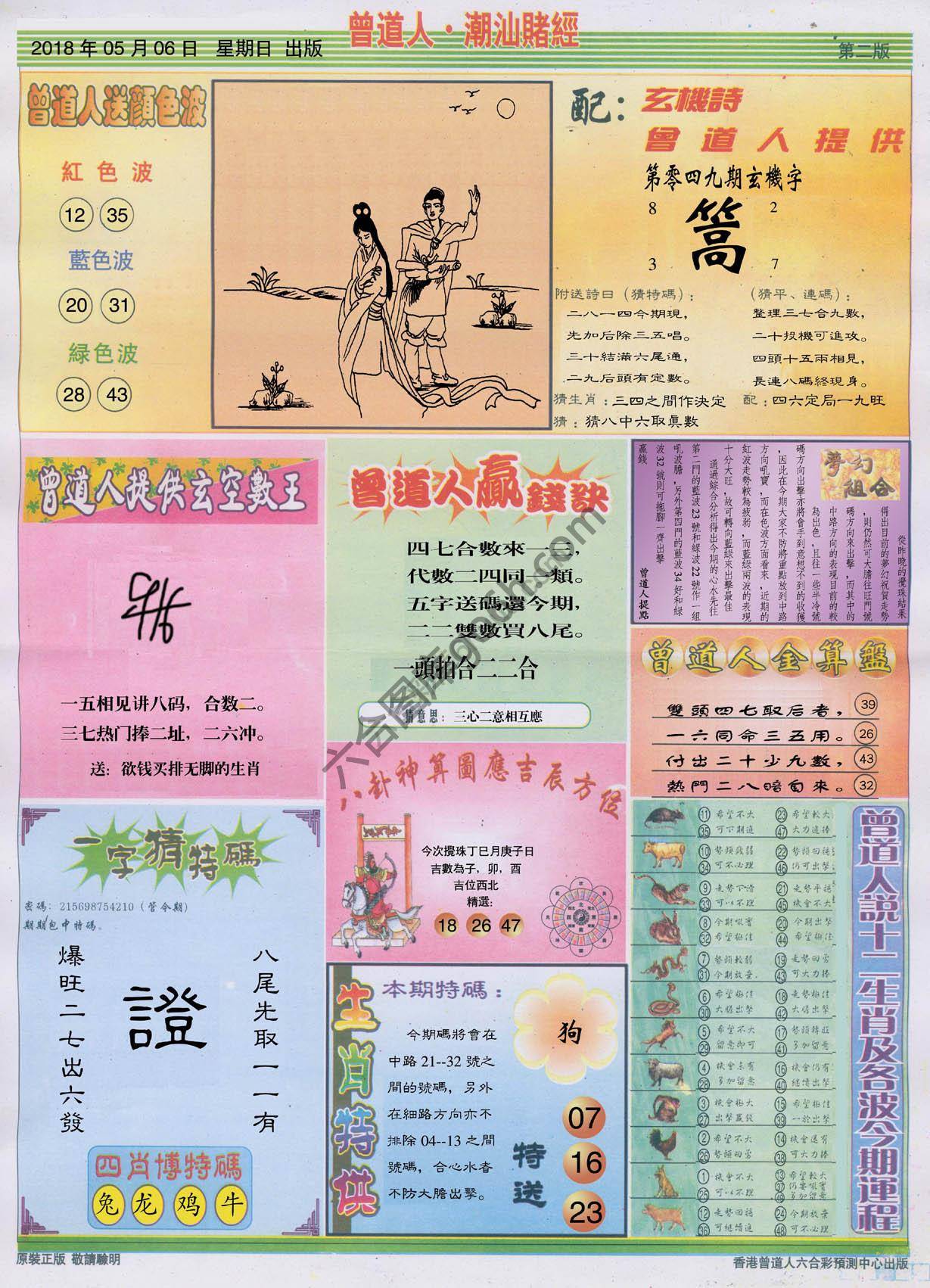 曾道人潮汕赌经