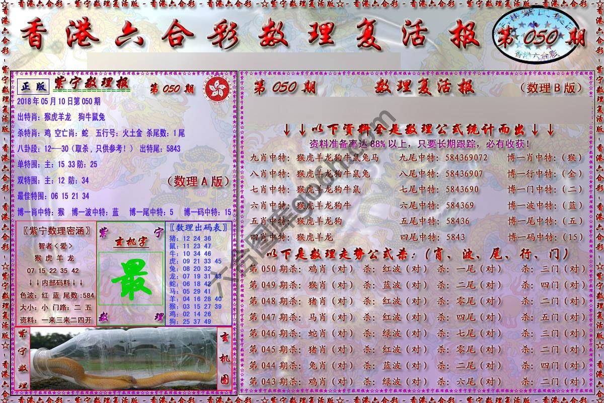 数理复活报