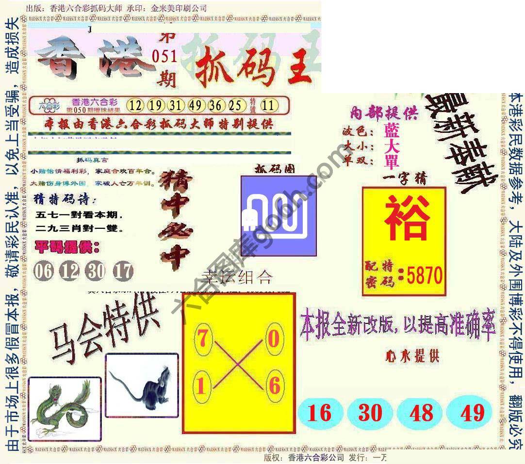 新抓码王