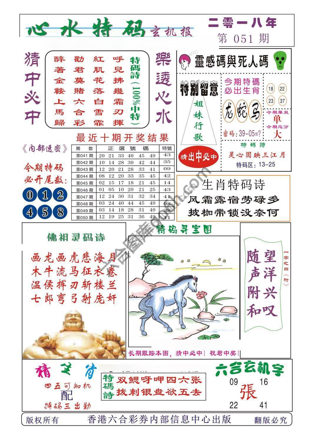 心水特码