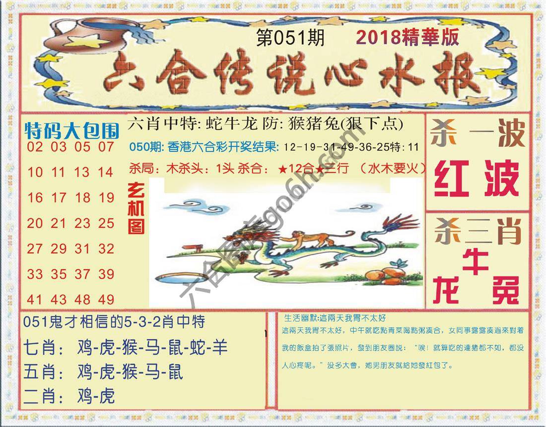 六合传说心水报