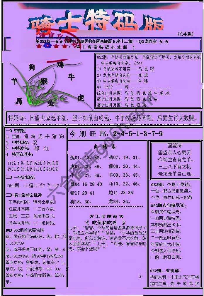 另类骑士特码版