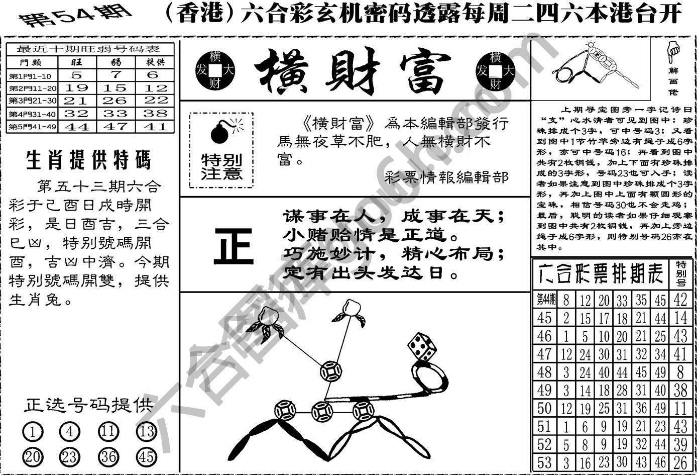 横财富