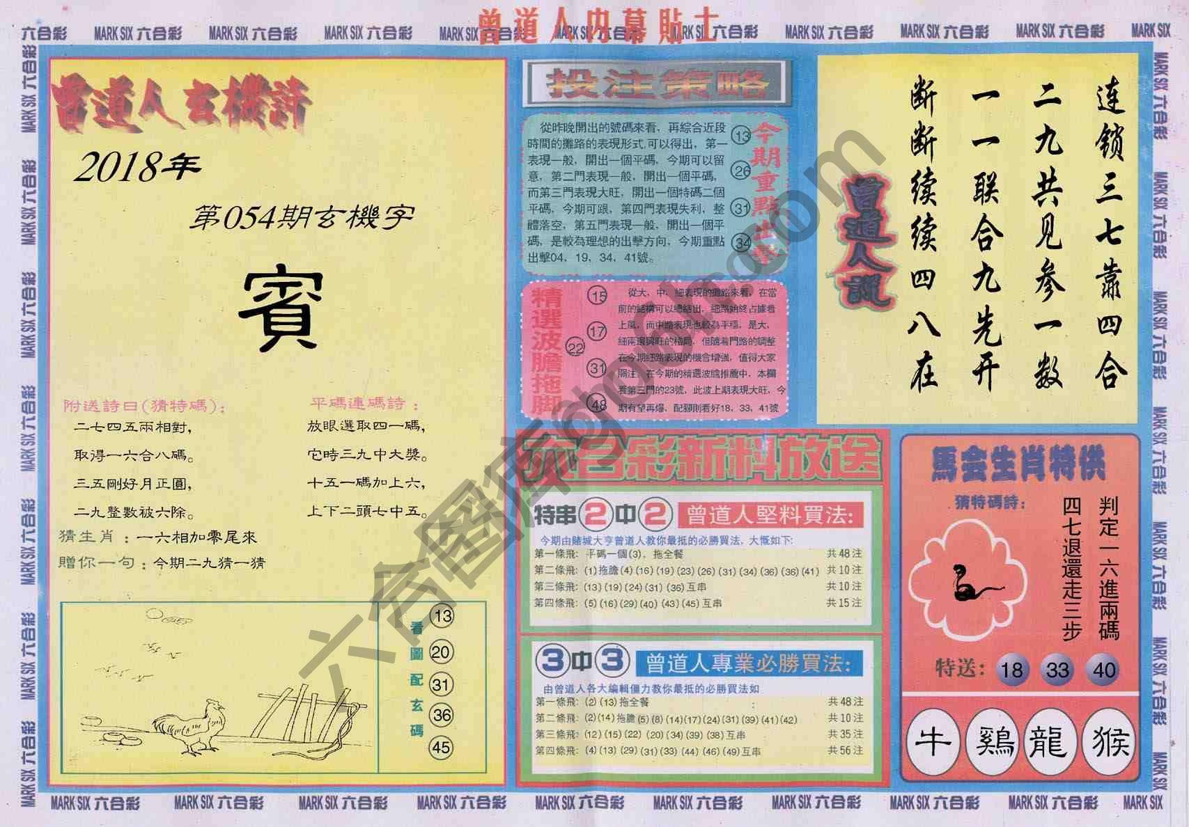曾道人内幕贴士