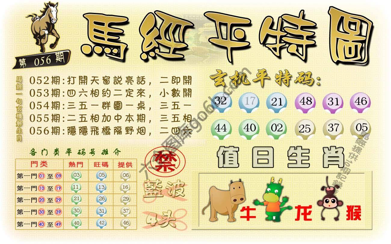 马经平特图