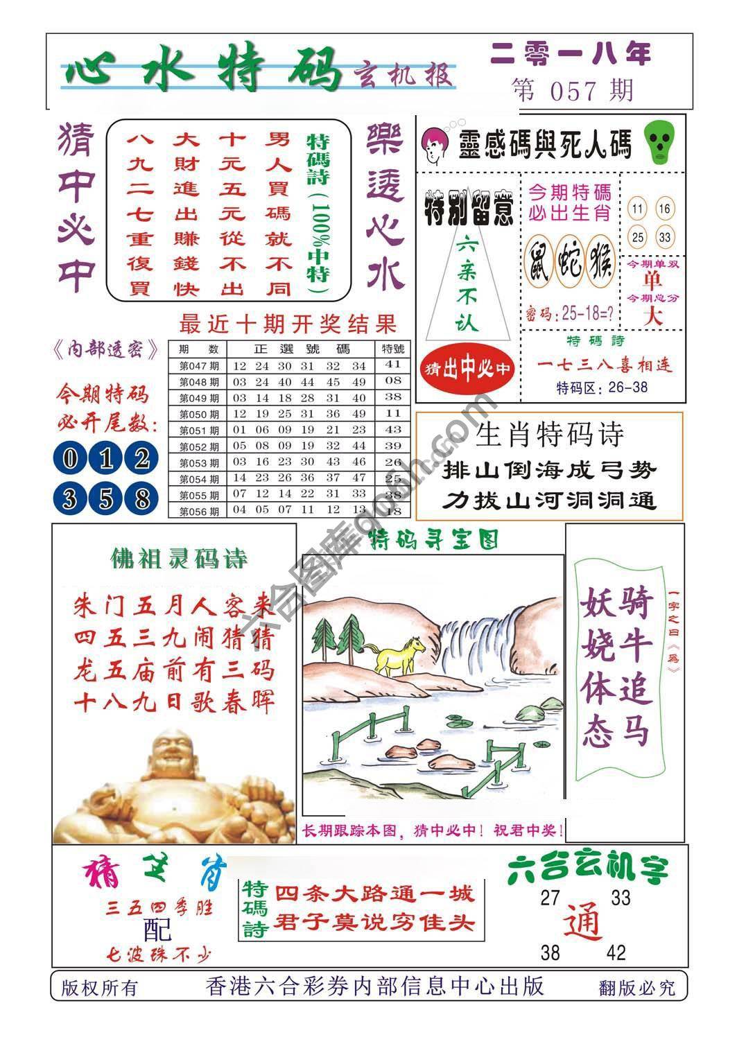 心水特码