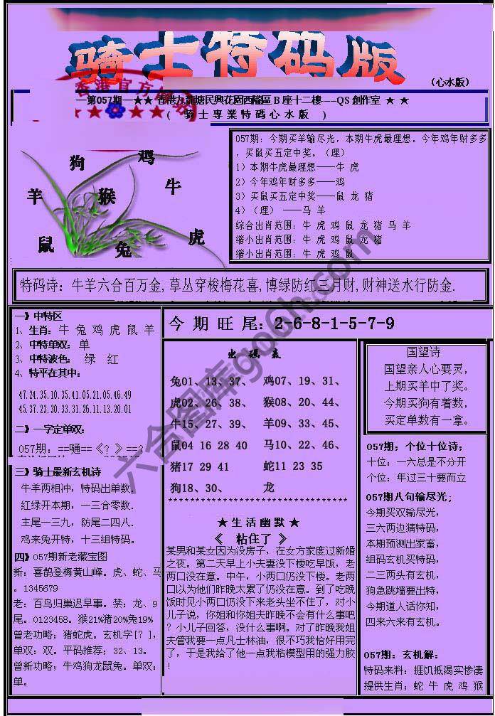 另类骑士特码版