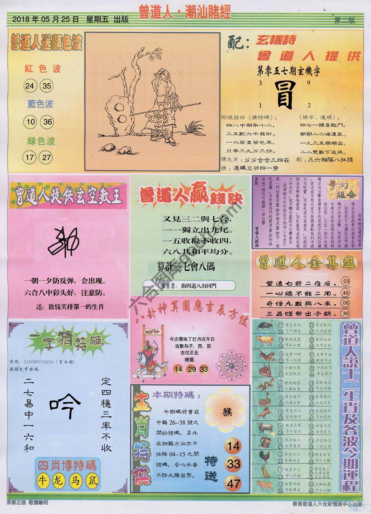 曾道人潮汕赌经