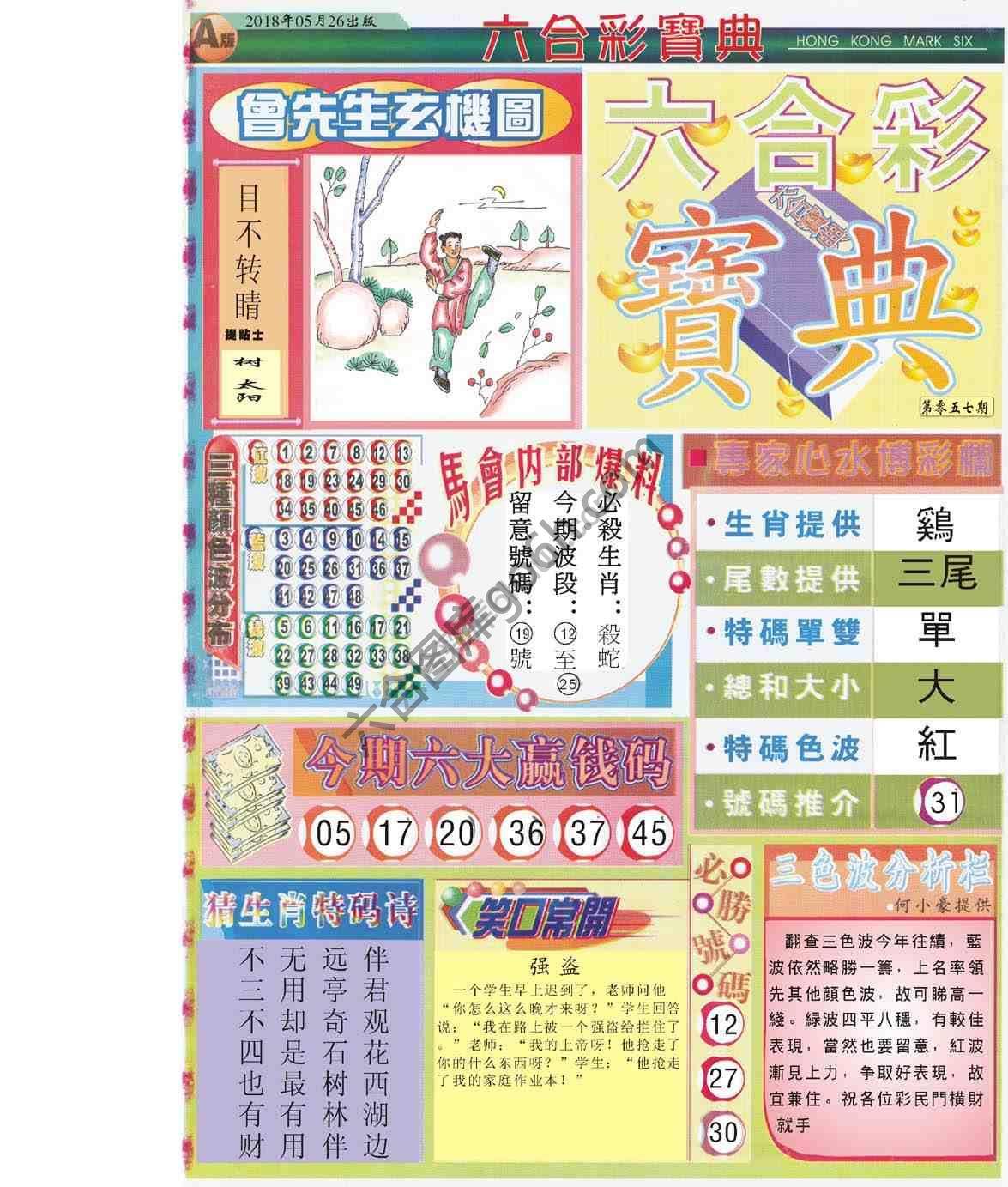 六合彩宝典