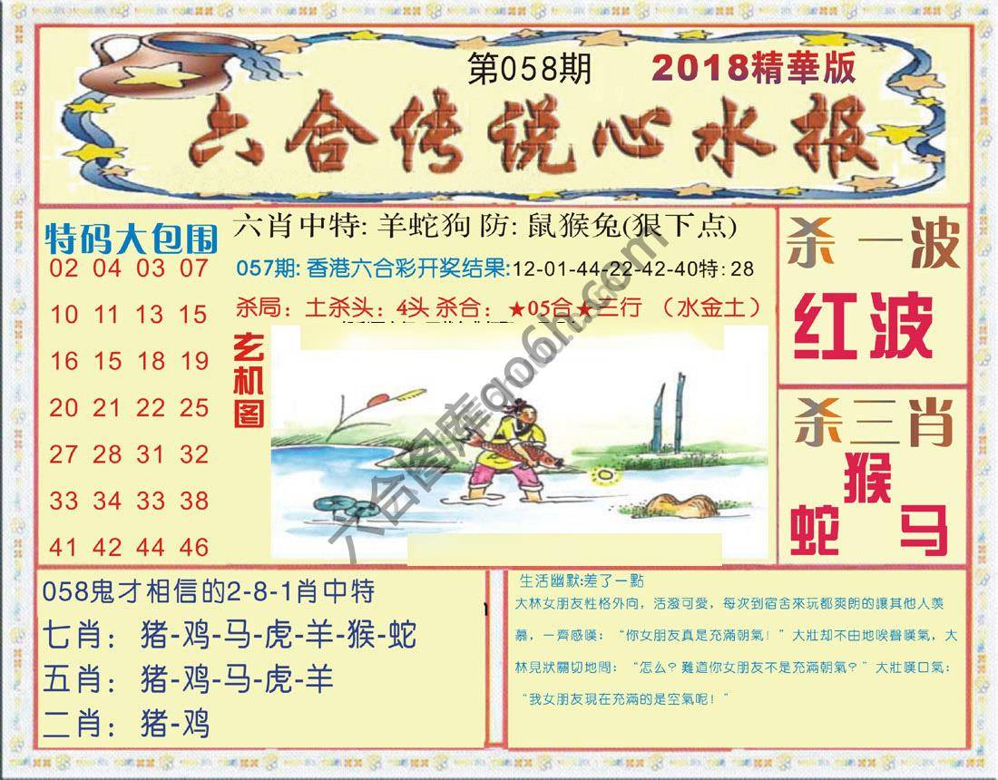 六合传说心水报