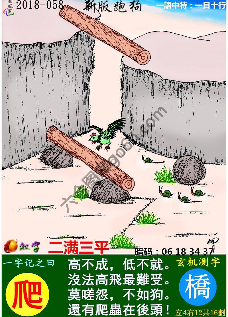 跑狗图（新版）