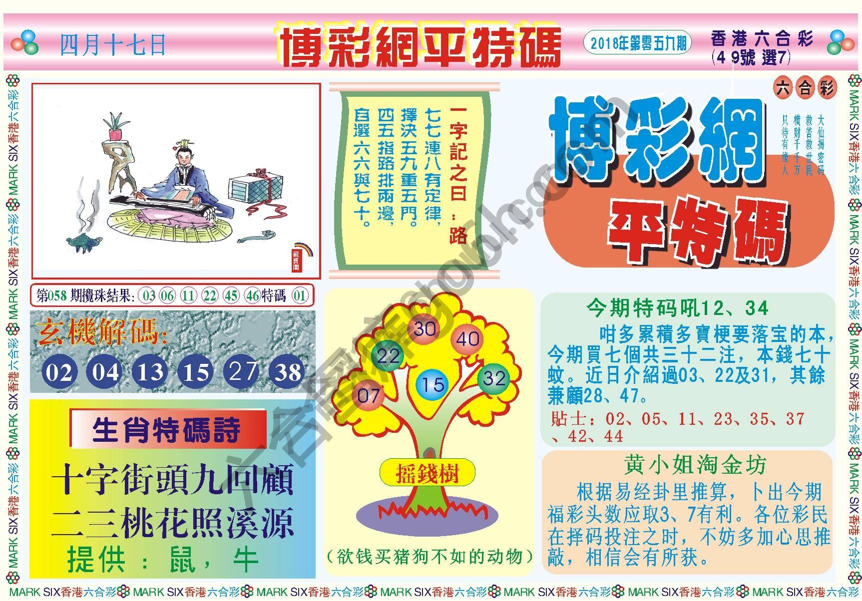 博彩网平特码