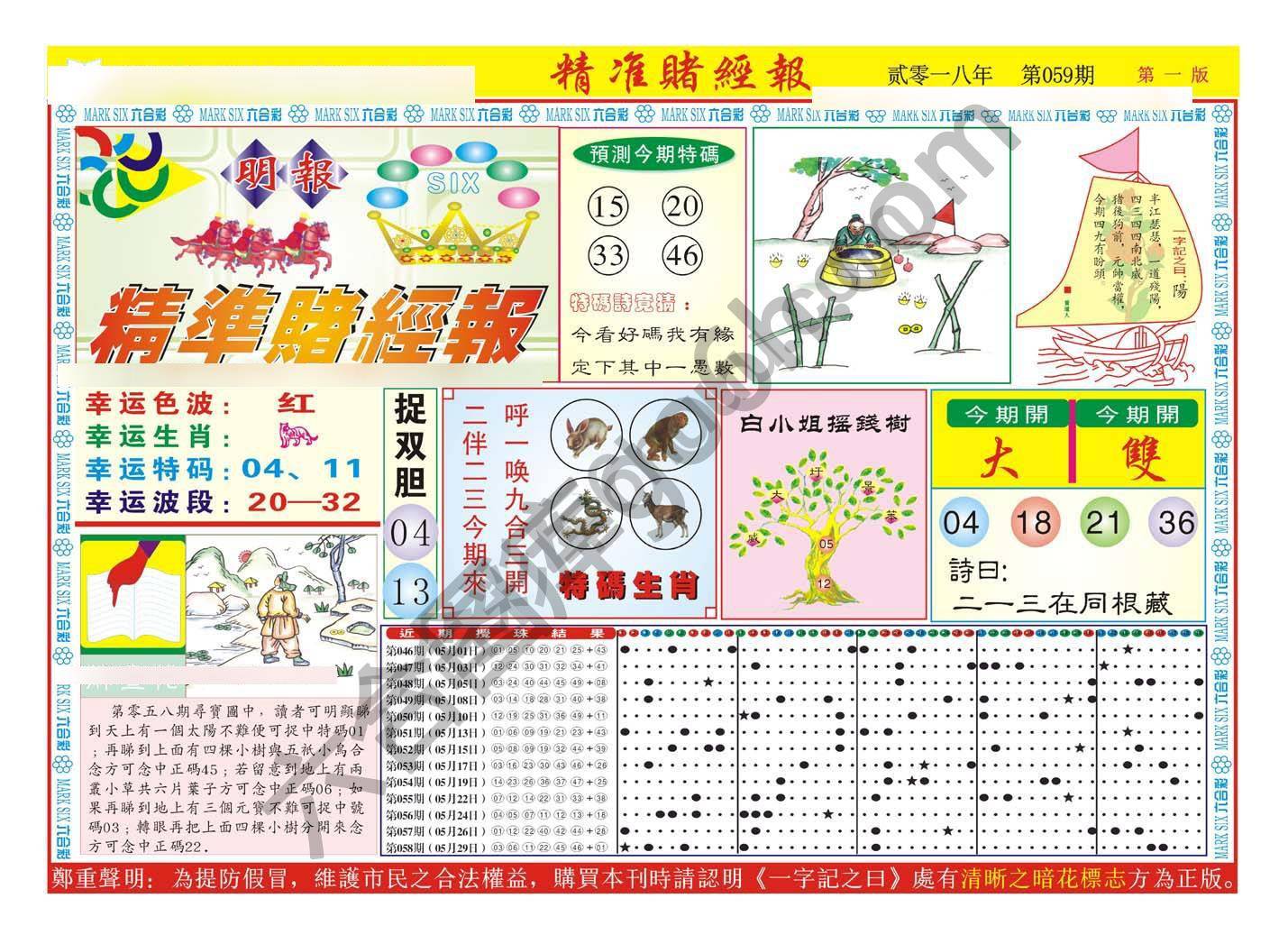 精准赌经报