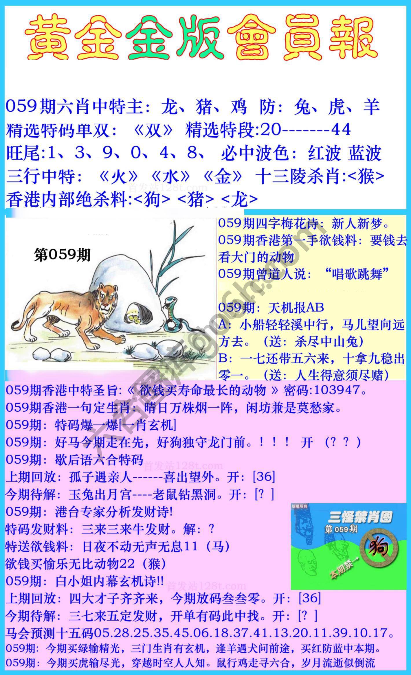 黄金金版会员报