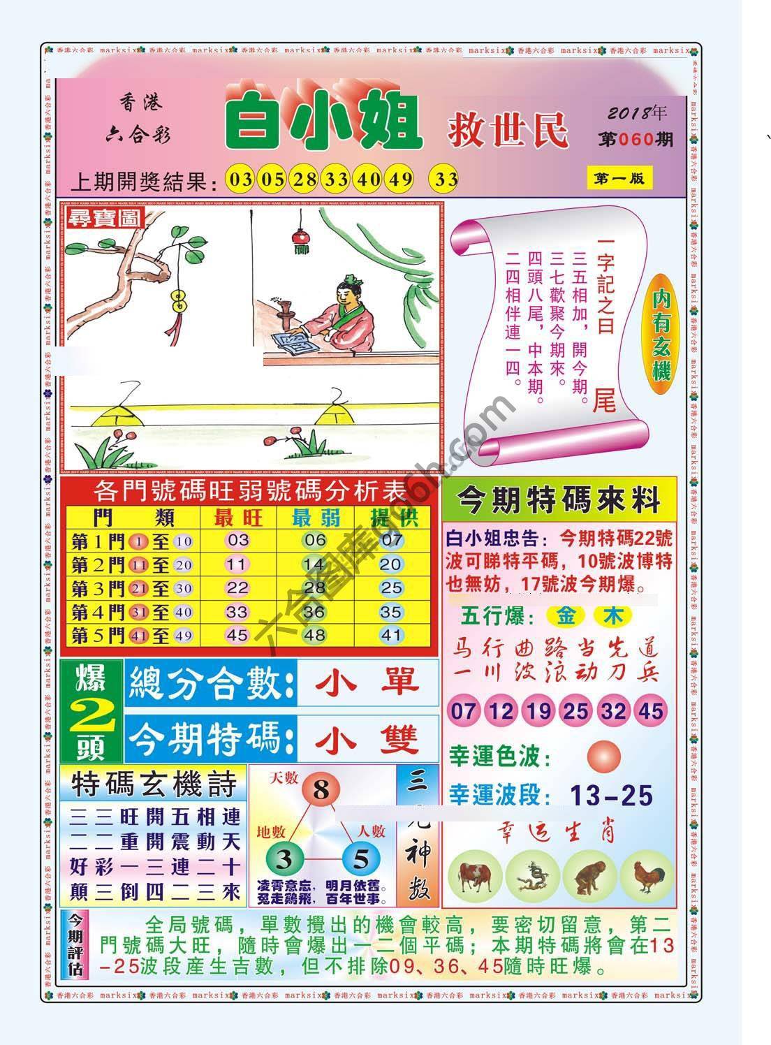 白小姐救世民
