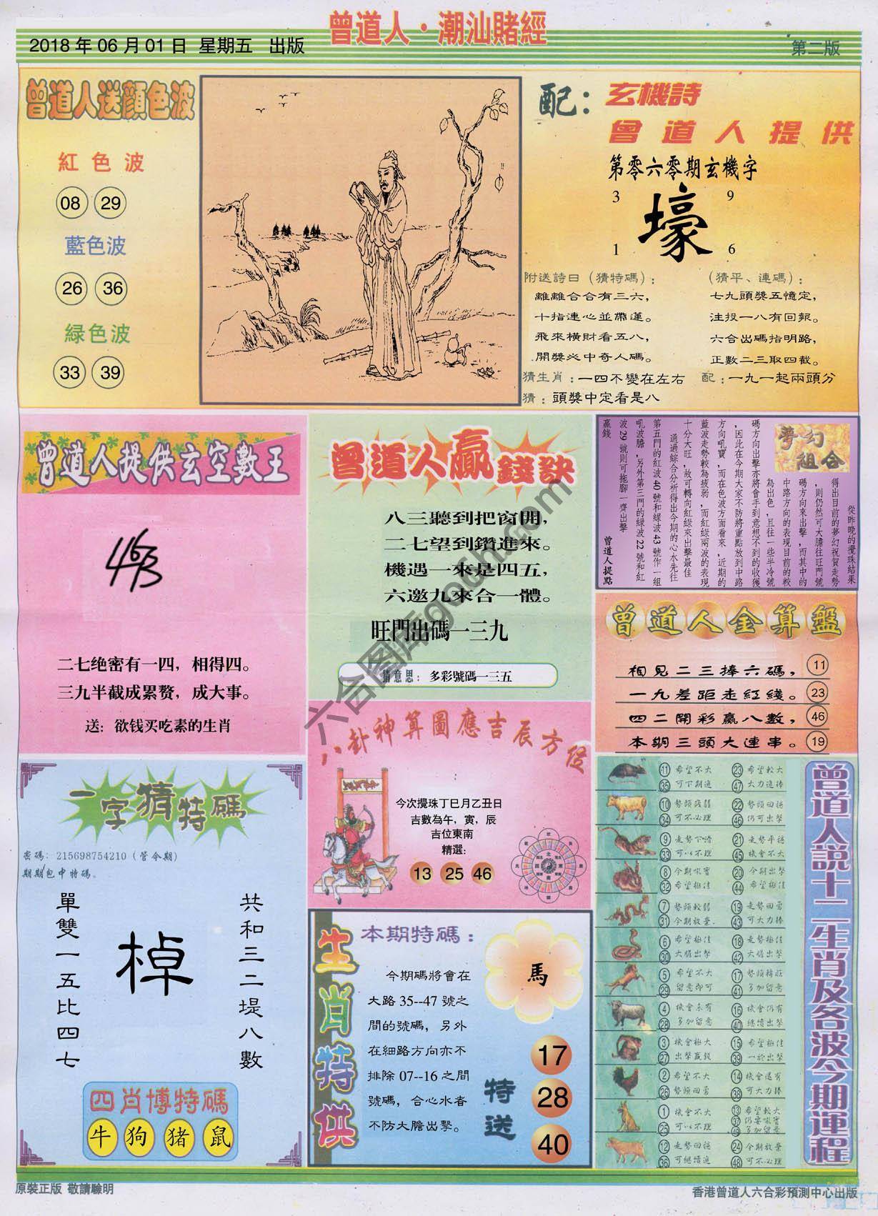 曾道人潮汕赌经