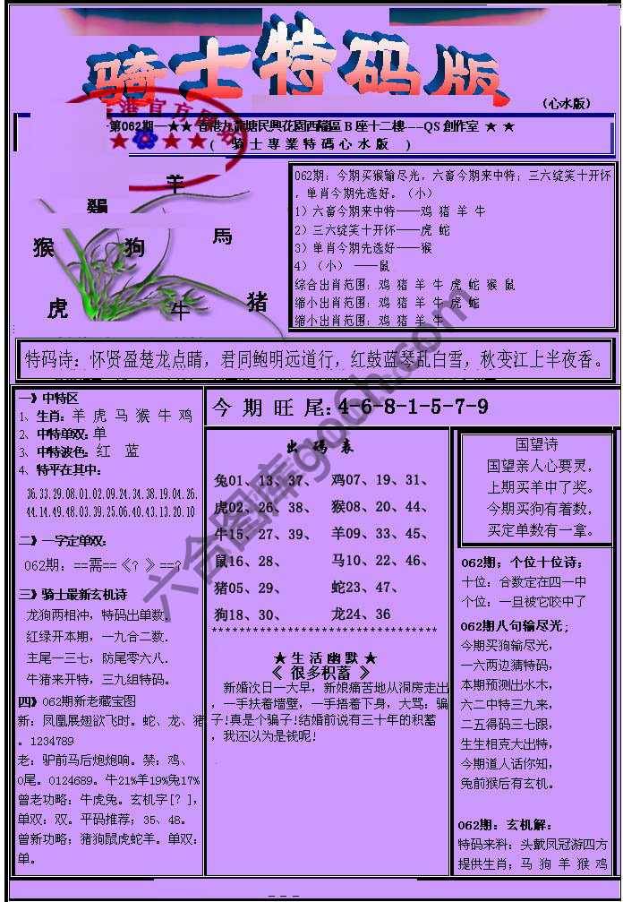 另类骑士特码版