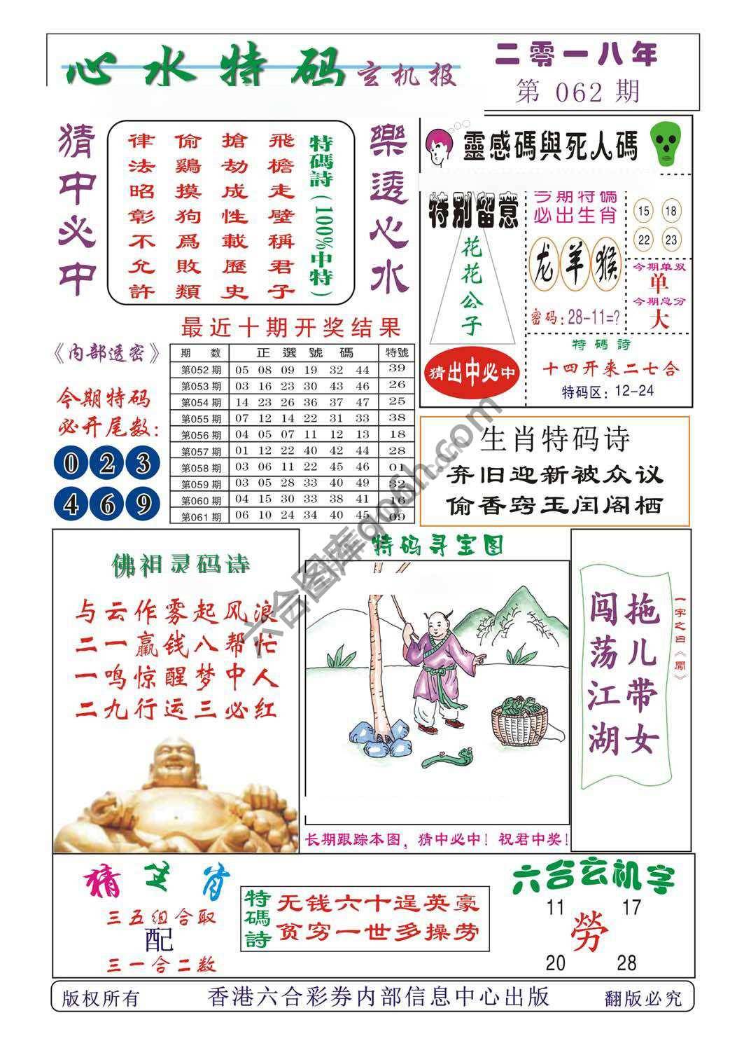 心水特码