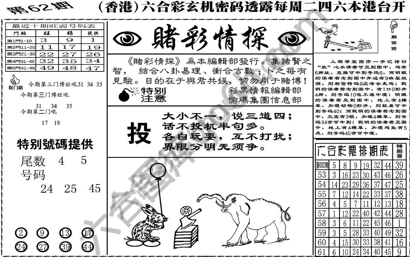 赌彩情探