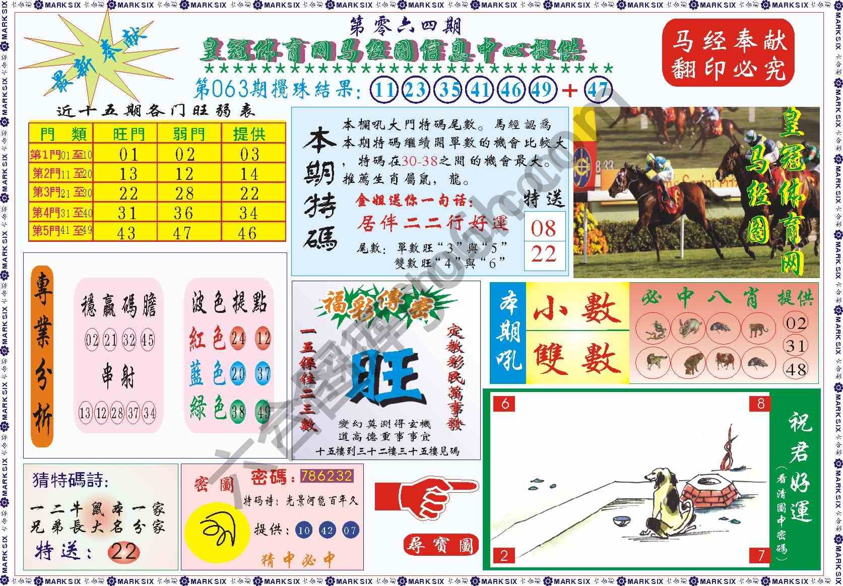 马经图记录