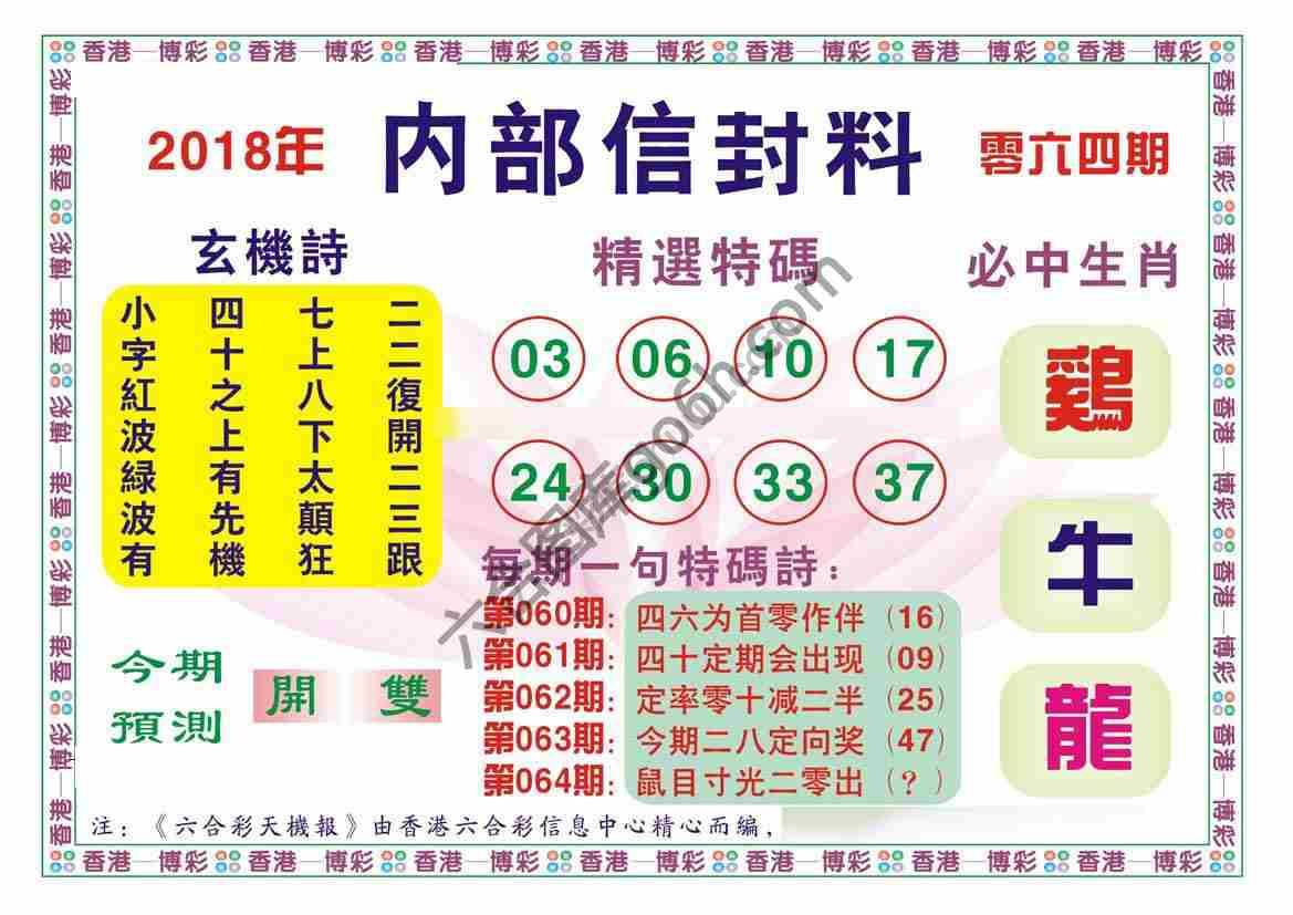 内部信封料