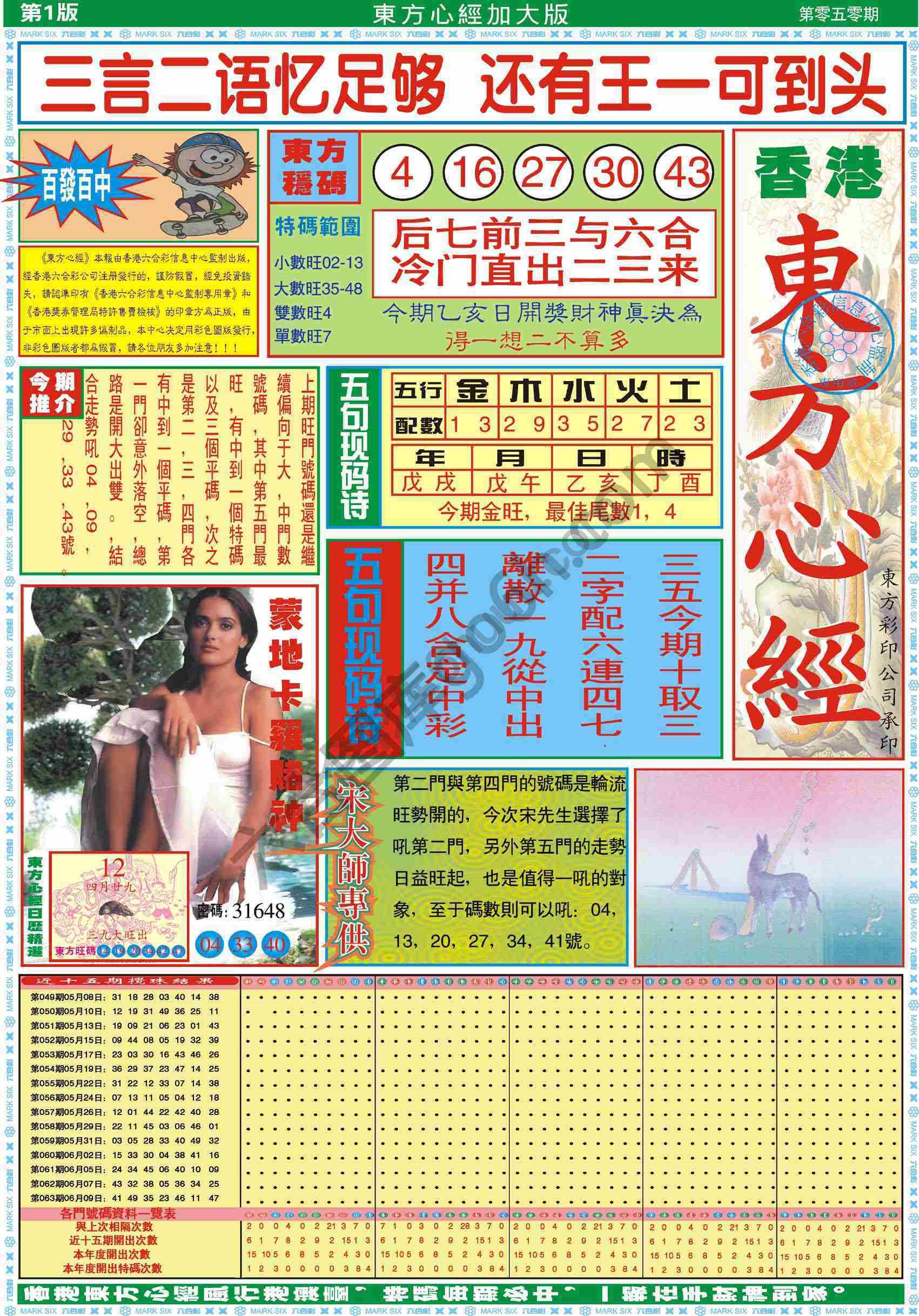 东方心经加大版