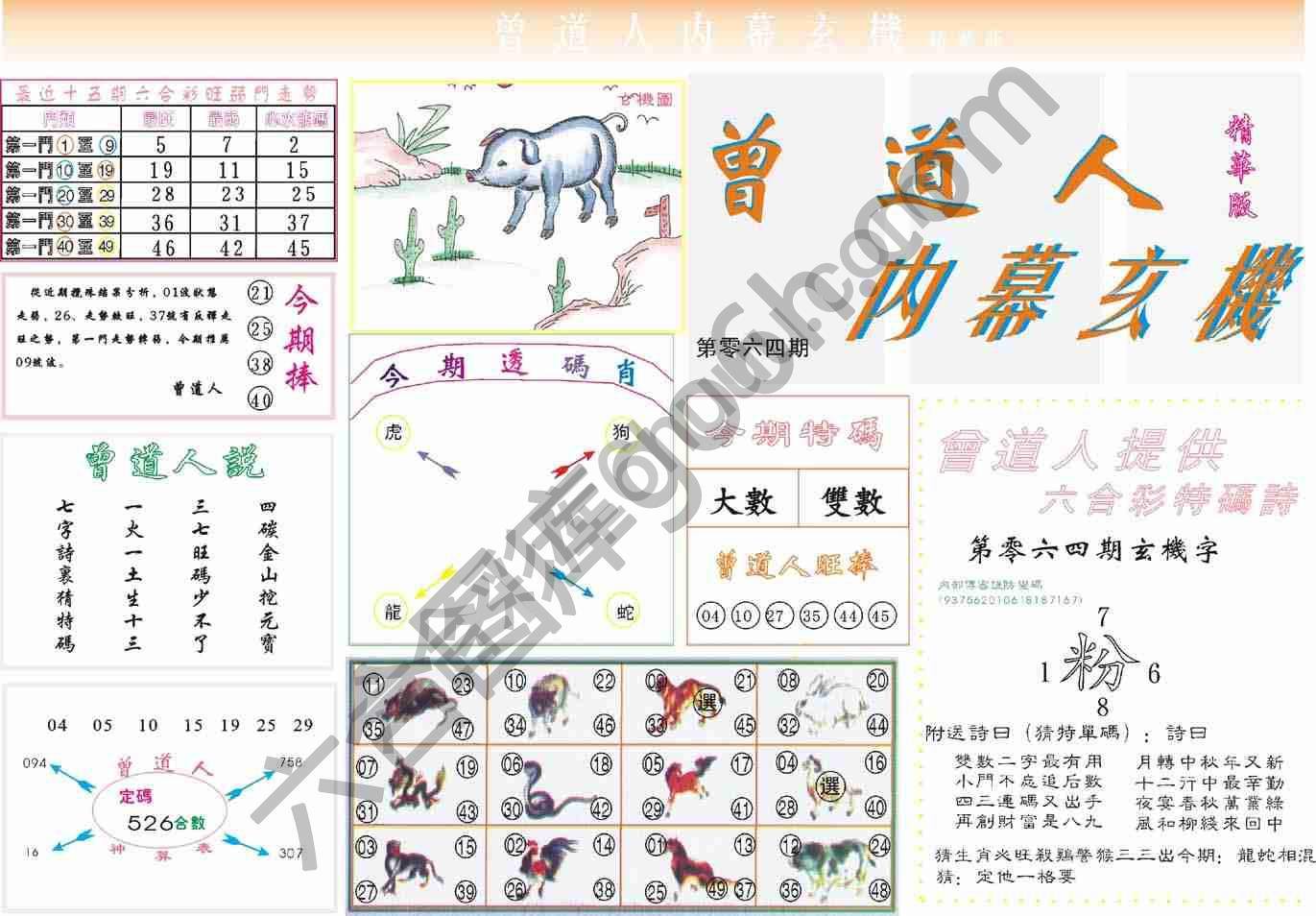曾道人内幕玄机(精华版)