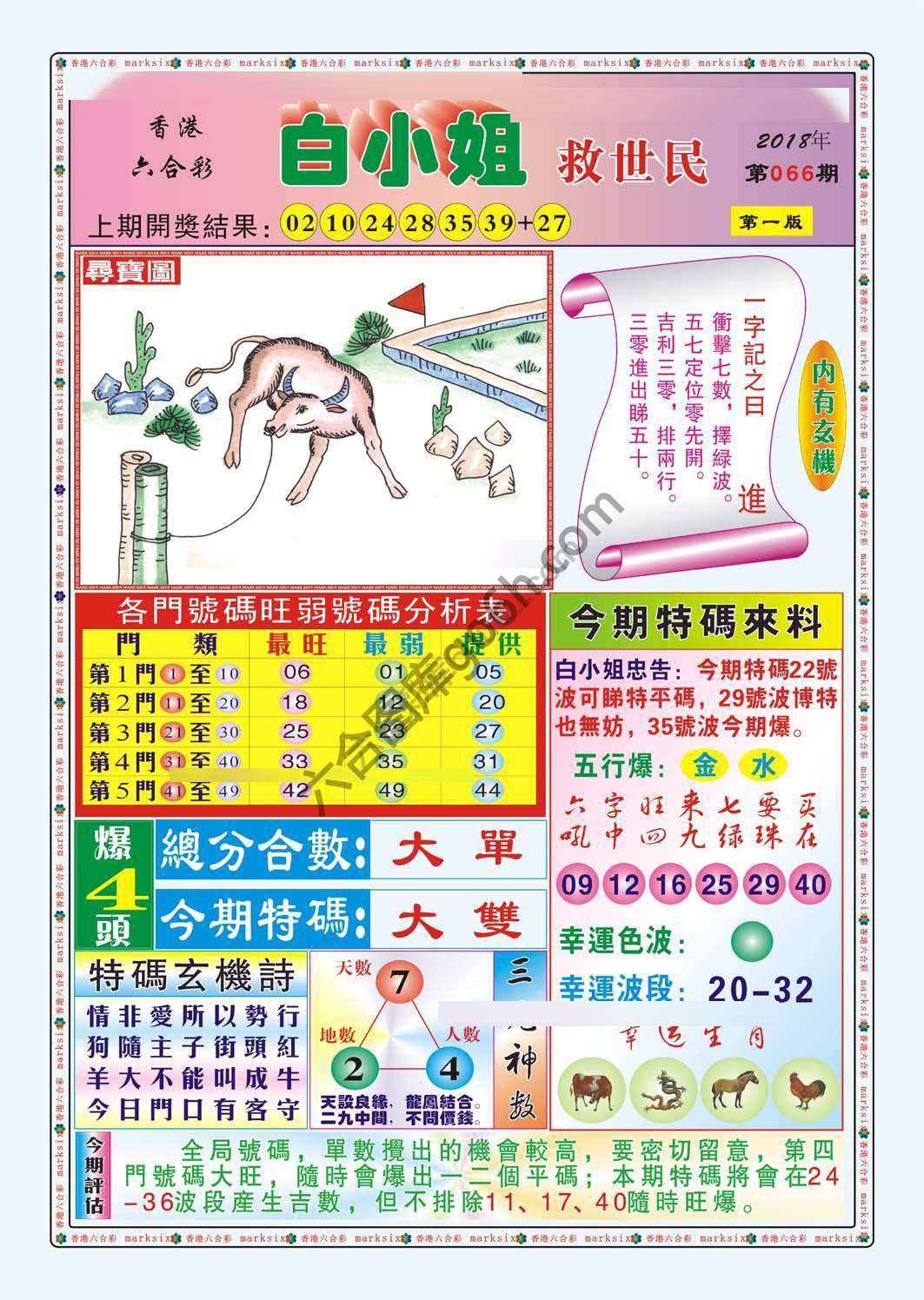 白小姐救世民