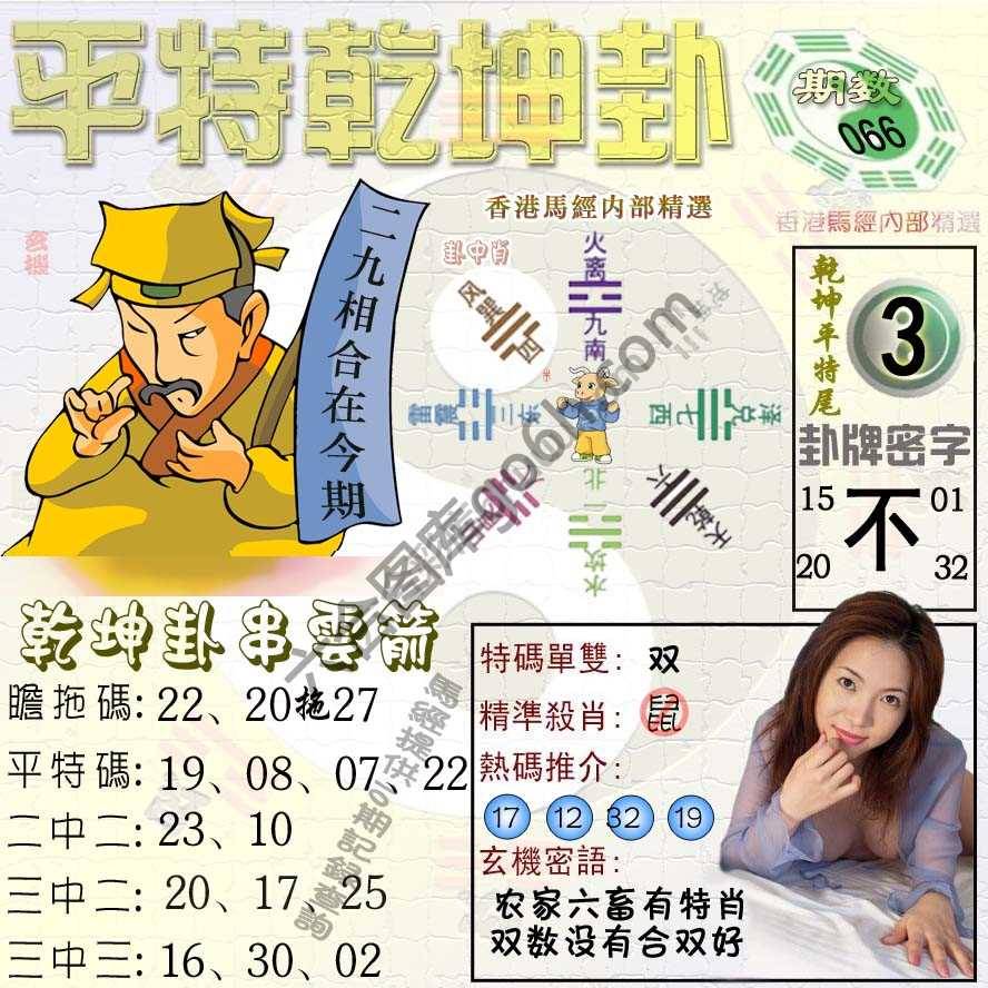 平特乾坤卦