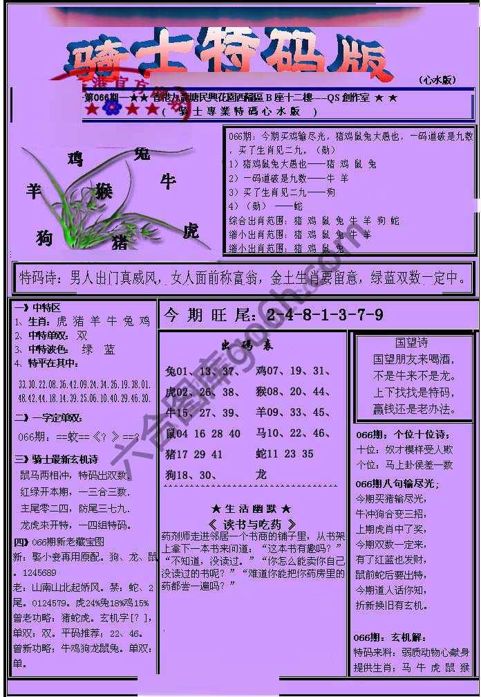 另类骑士特码版