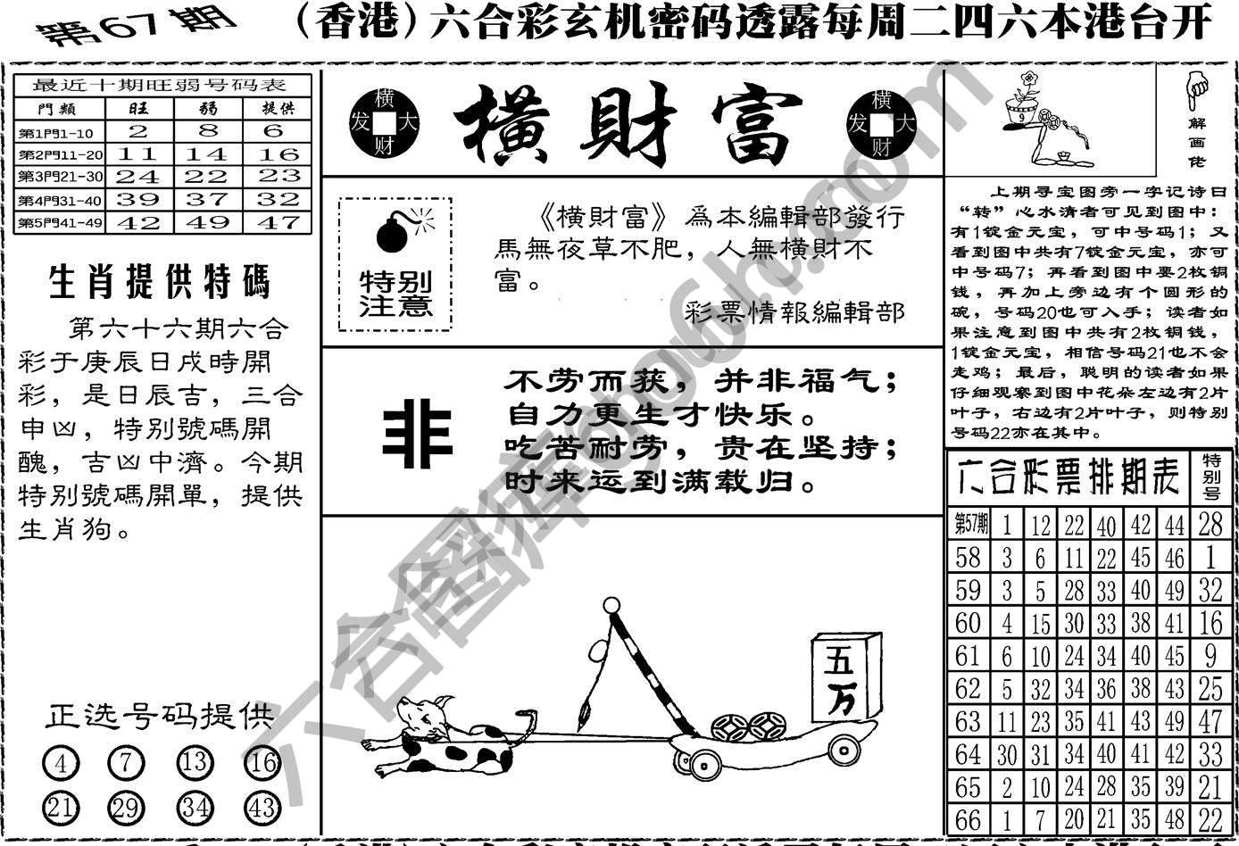 横财富