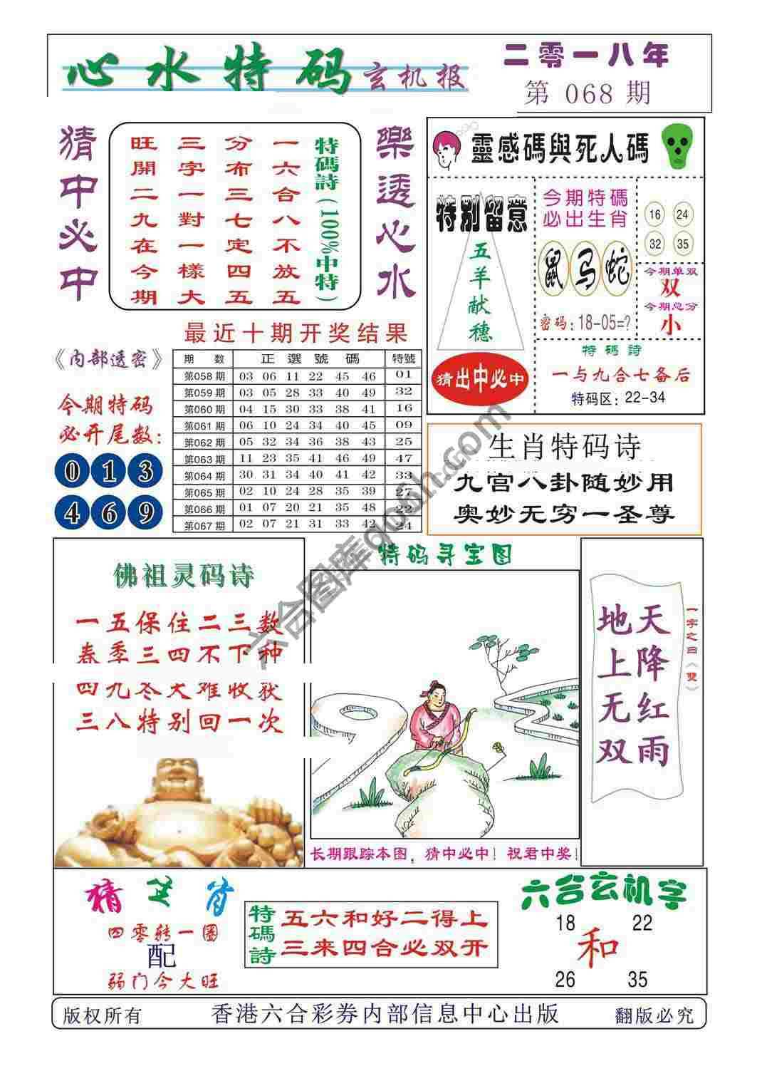心水特码