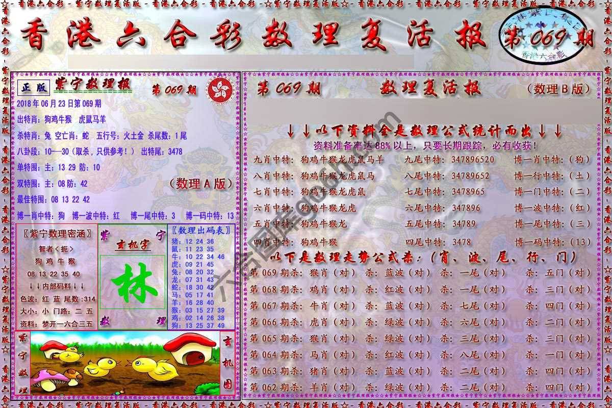 数理复活报