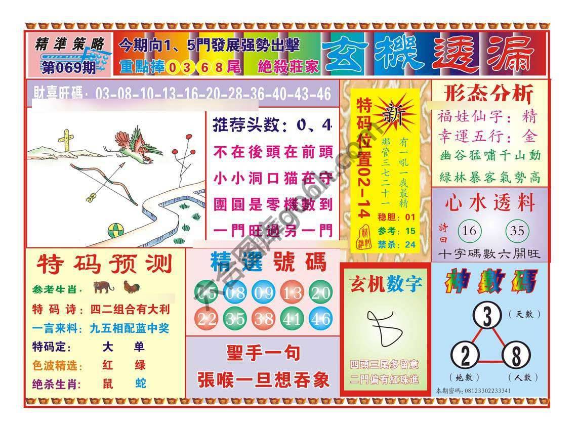 玄机透漏