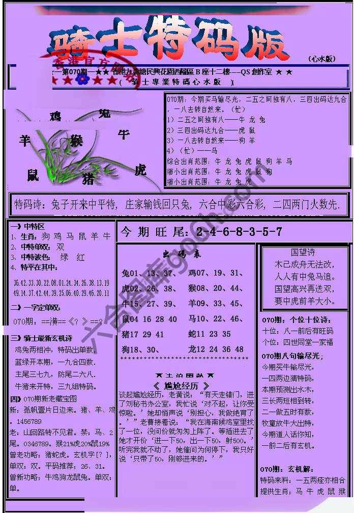 另类骑士特码版