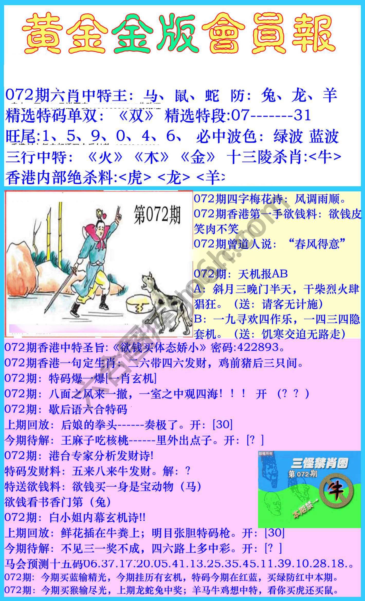 黄金金版会员报