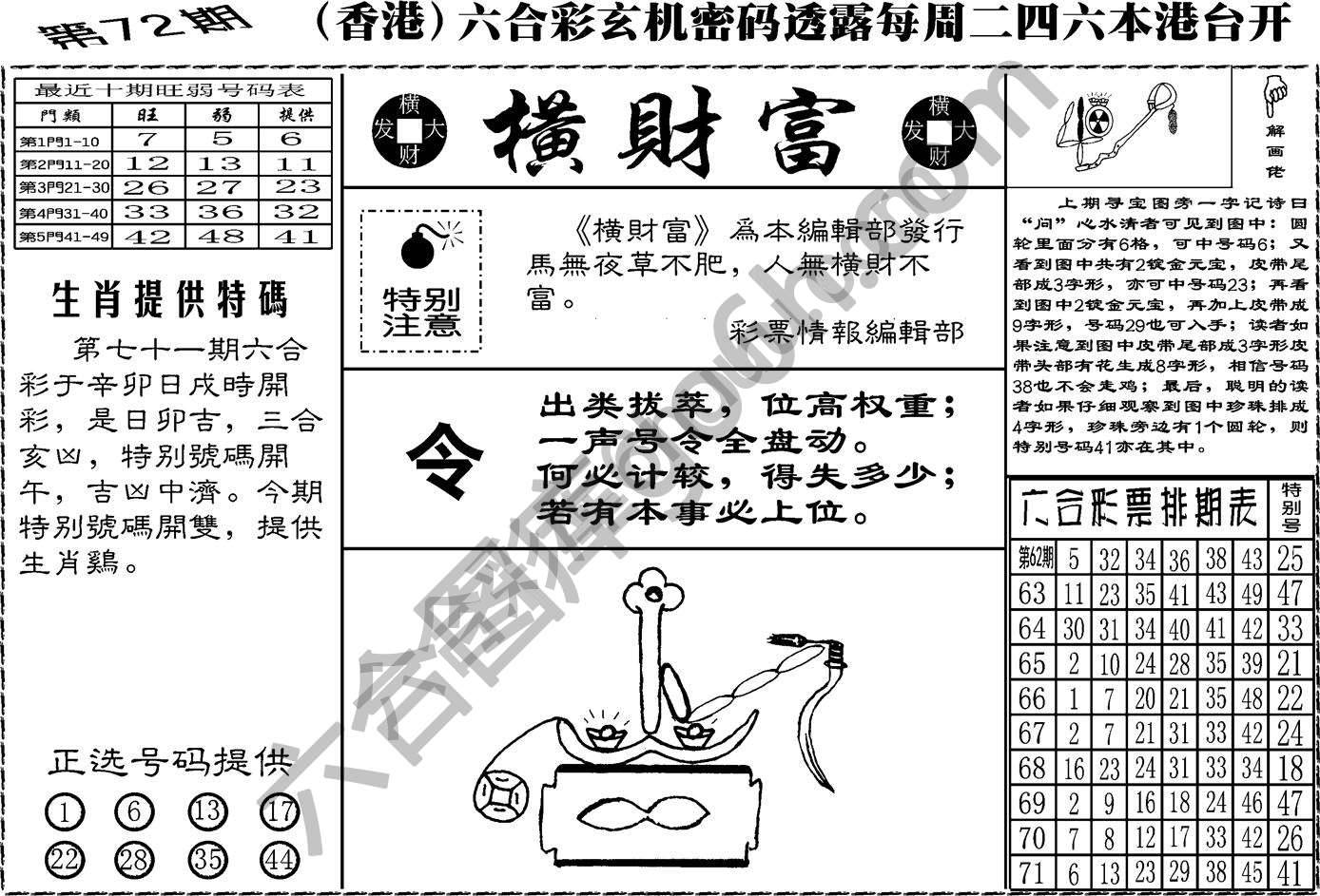 横财富