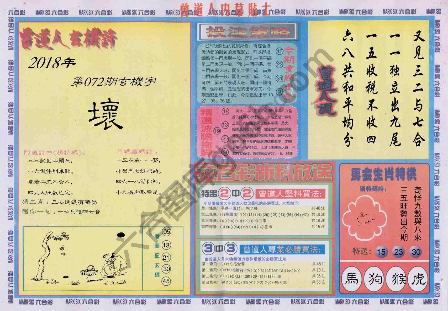 曾道人内幕贴士