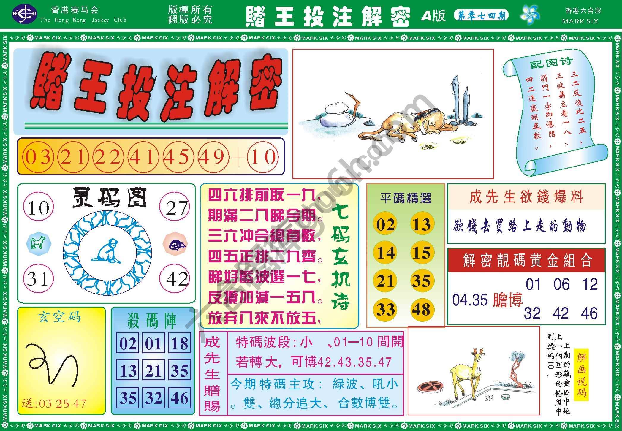 赌王投注解密