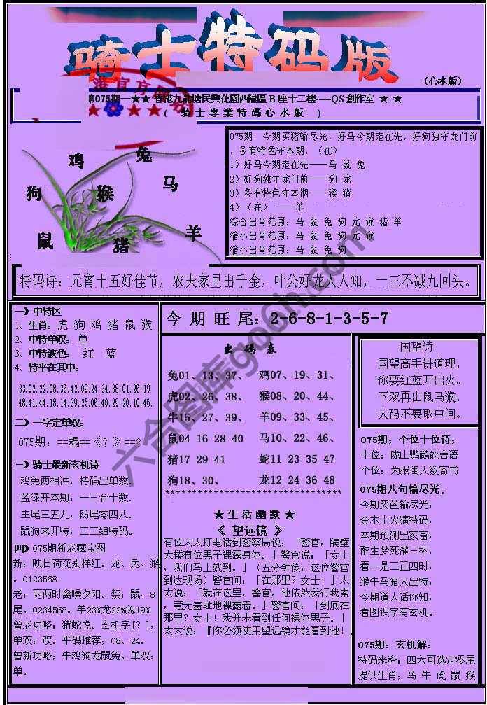 另类骑士特码版