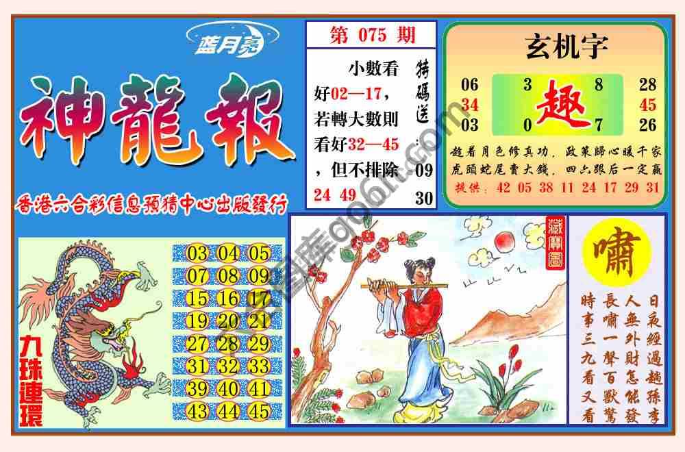 蓝月亮神龙报