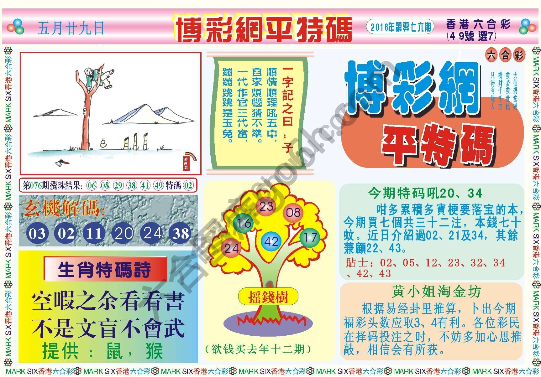 博彩网平特码
