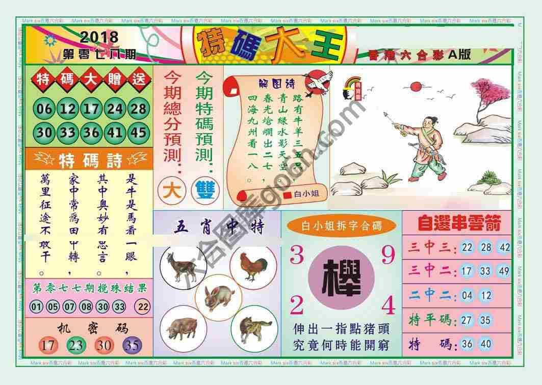 特码大王